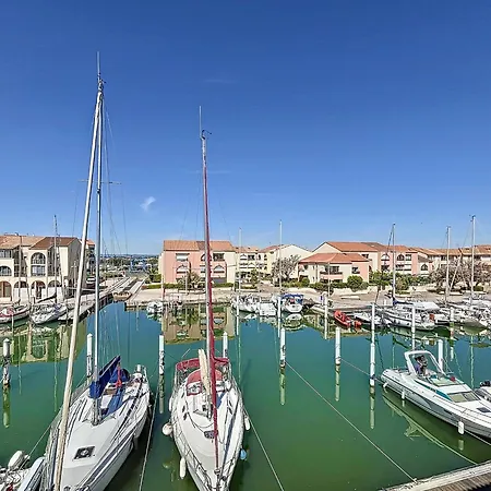 Carnon - F2 Mezzanine Confort Sur Port, Renove Et Bien Equipe - Fr-1-715-105 Apartmán Mauguio